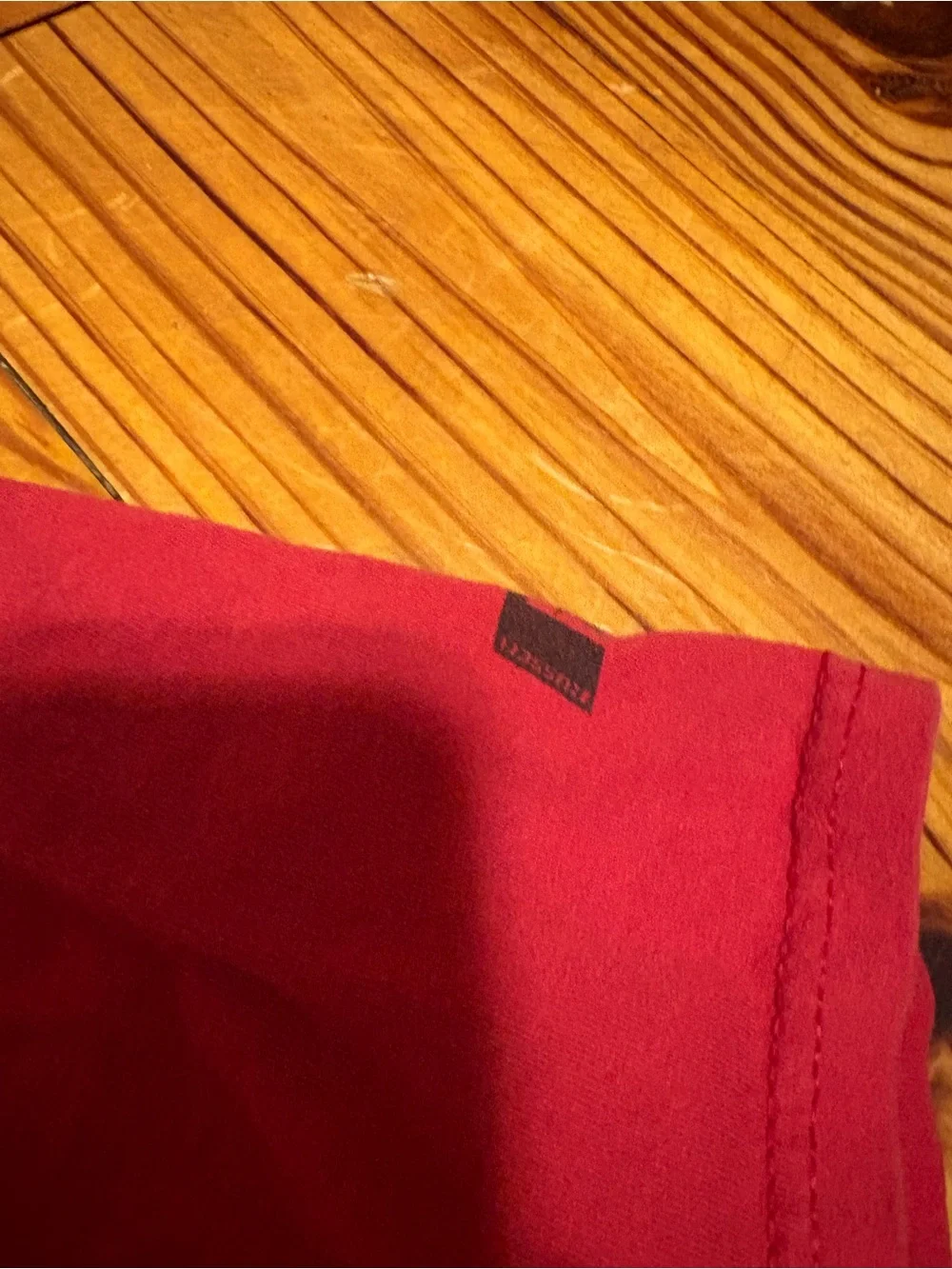 Levi's Red Short Sleeve Tee with Subtle Logo